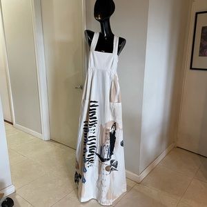 H&M Maxi Open Back Dress